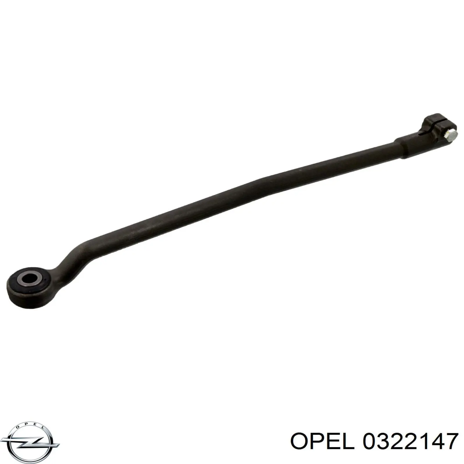 0322147 Opel barra de acoplamiento izquierda