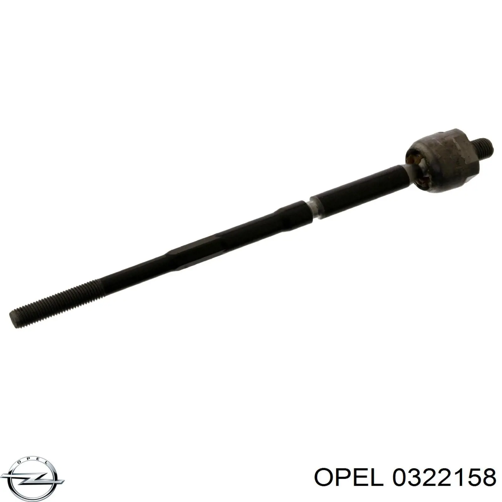 0322158 Opel barra de acoplamiento