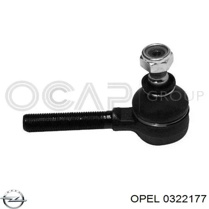 0322177 Opel rótula barra de acoplamiento interior izquierda