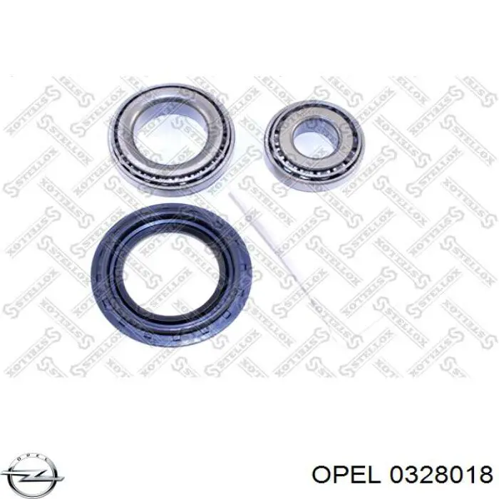 328018 Opel cojinete interno del cubo de la rueda delantera