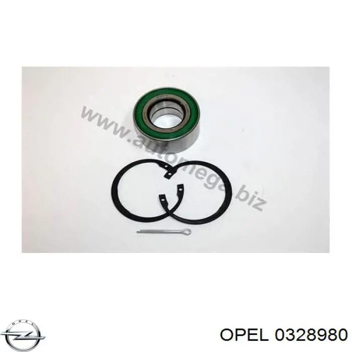 0328980 Opel cojinete de rueda delantero