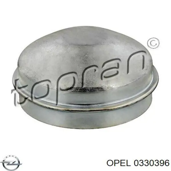 0330396 Opel tapa de buje de llanta