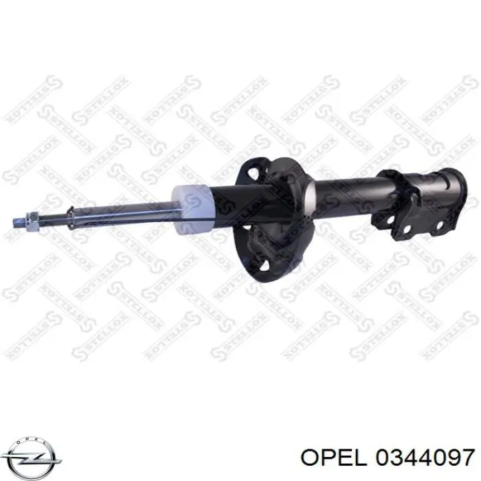 0344097 Opel amortiguador delantero derecho