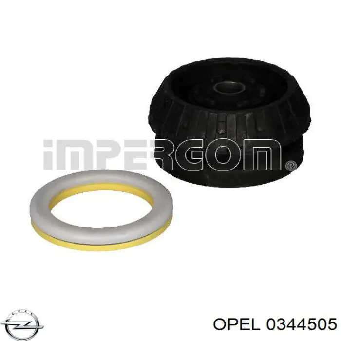 Rodamiento de soporte del amortiguador delantero Opel 0344505 precio, desde 6,99 EUR