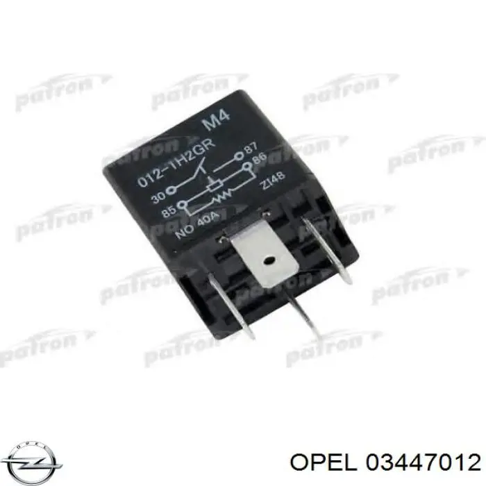 Comprar 03447012 Opel Relé del aire acondicionado