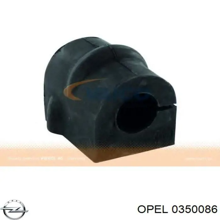 0350086 Opel casquillo de barra estabilizadora delantera