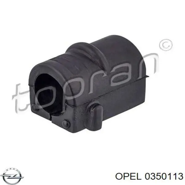 0350113 Opel soporte de estabilizador delantero izquierdo