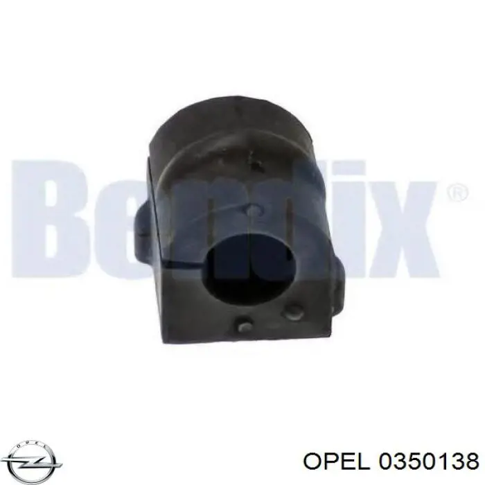 0350138 Opel casquillo de barra estabilizadora delantera