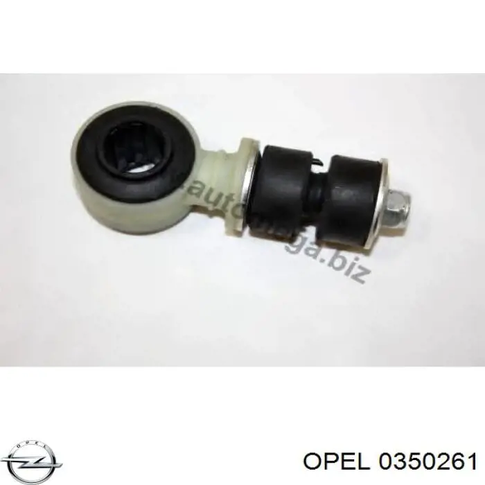 0350261 Opel soporte de barra estabilizadora delantera