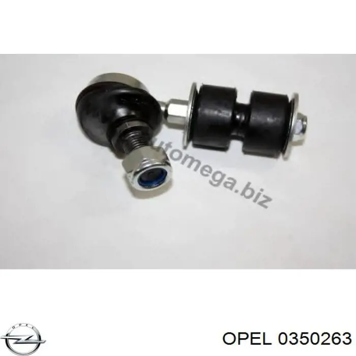 0350263 Opel soporte de barra estabilizadora delantera