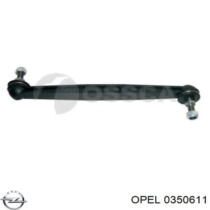 0350611 Opel soporte de barra estabilizadora delantera