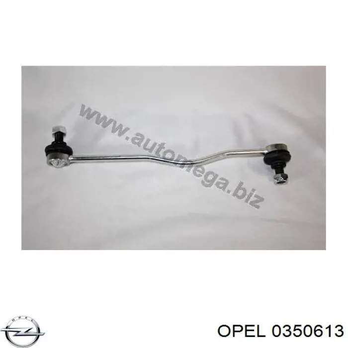 0350613 Opel soporte de barra estabilizadora delantera