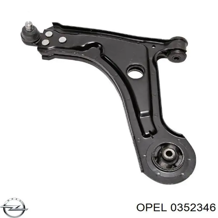 Silentblock de suspensión delantero inferior Opel Astra 51, 52, F35, M35