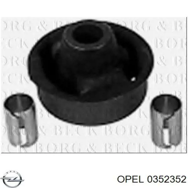 0352352 Opel silentblock de suspensión delantero inferior