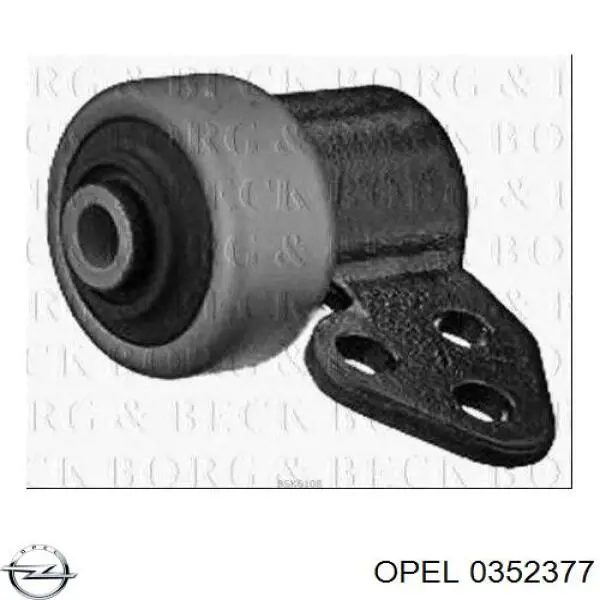 0352377 Opel silentblock de suspensión delantero inferior