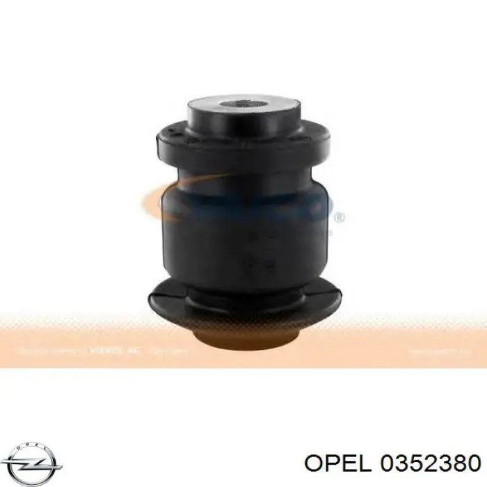 0352380 Opel silentblock de suspensión delantero inferior