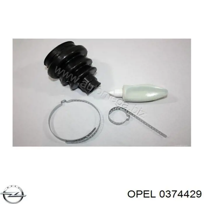 0374429 Opel fuelle, árbol de transmisión delantero interior