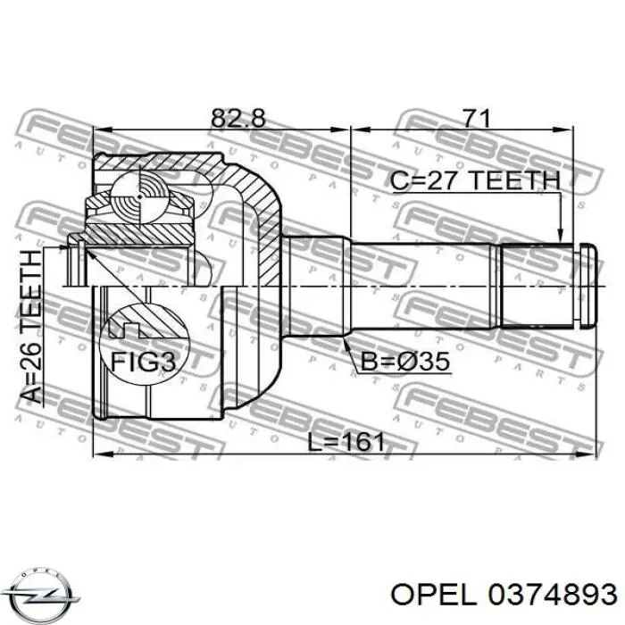 13335143 Peugeot/Citroen