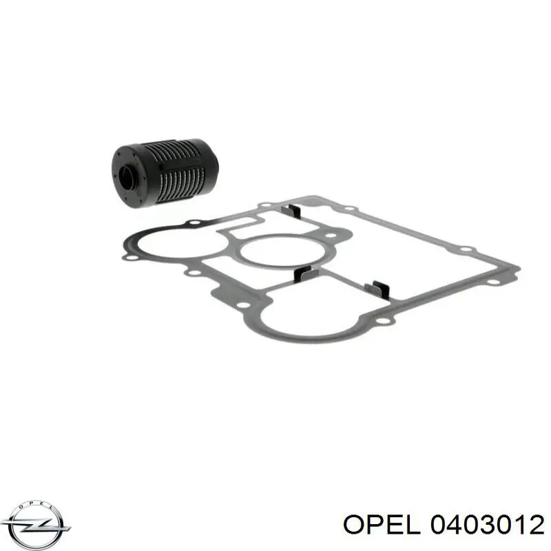 0403012 Opel filtro hidráulico, embrague haldex