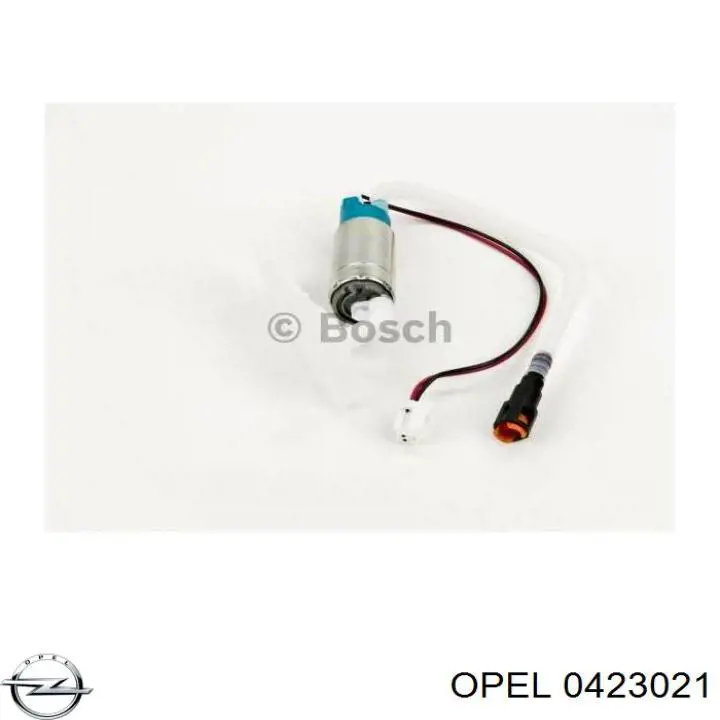 0423021 Opel brazo de suspension trasera