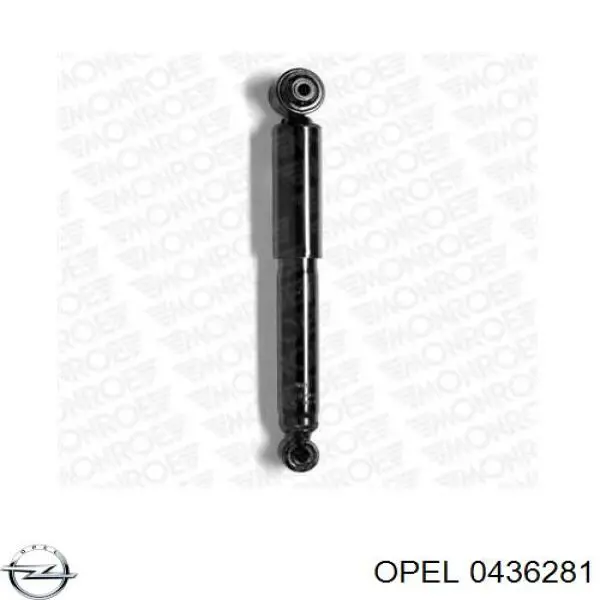 Amortiguador trasero Opel Astra 51, 52, F35, M35