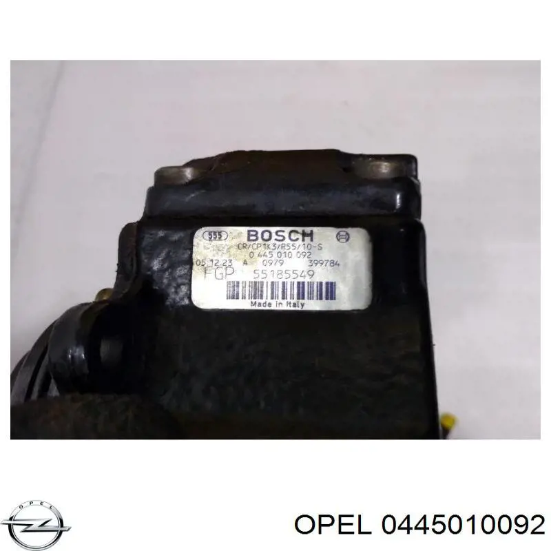 Bomba de alta presión para Opel Agila (H00)