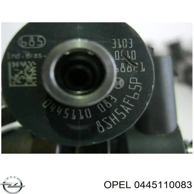 Inyector de combustible OPEL 0445110083