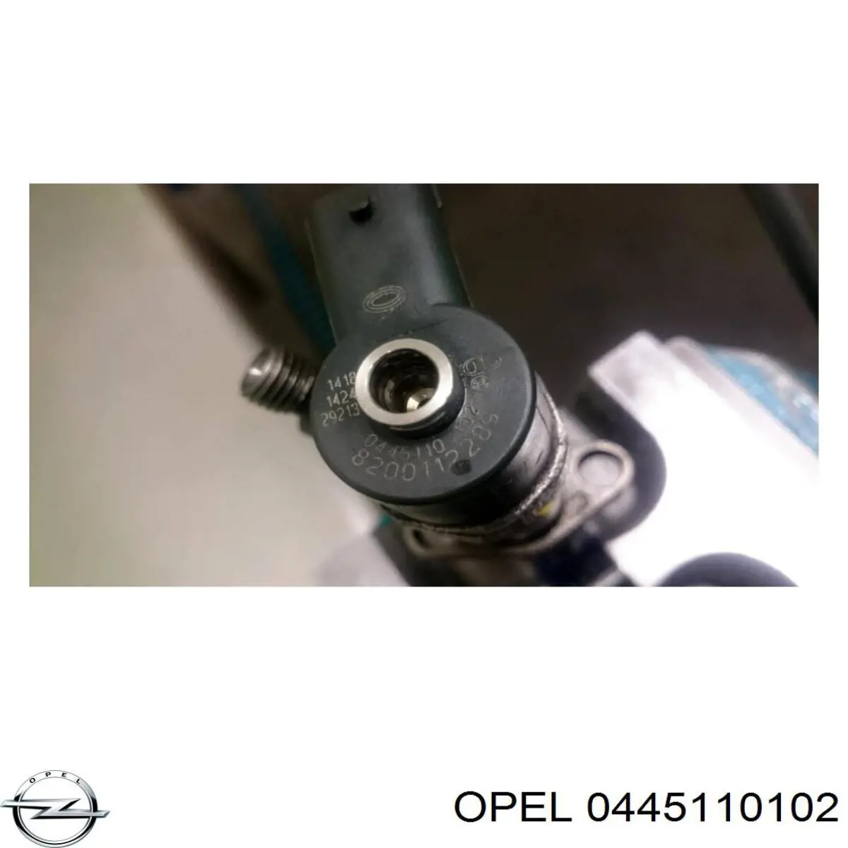 0445110102 Opel inyector de combustible