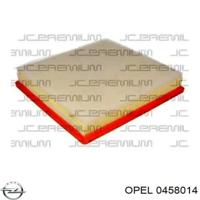 Rodamiento central del eje de transmisión 0458014 Opel