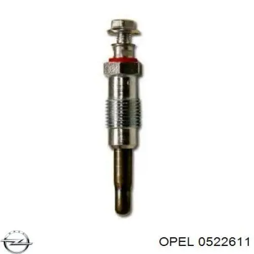 0522611 Opel cable de freno de mano trasero derecho