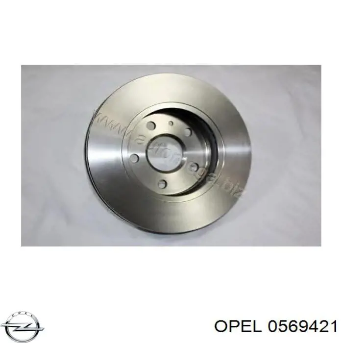0569421 Opel disco de freno delantero