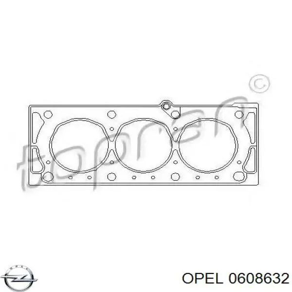 0608632 Opel junta de culata