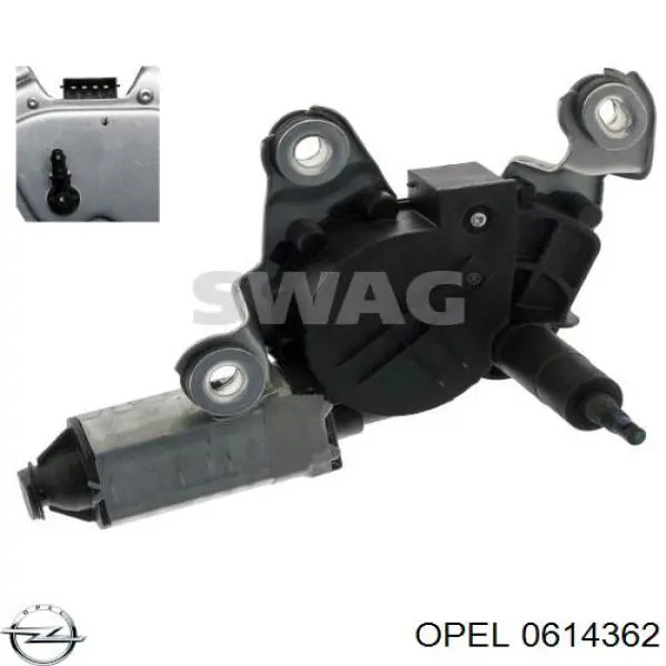 0614362 Opel cubo, cigüeñal