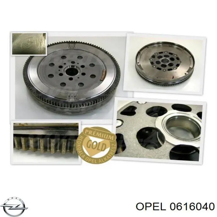 0616040 Opel volante de motor