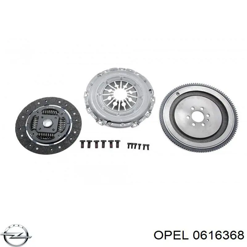 0616368 Opel volante de motor