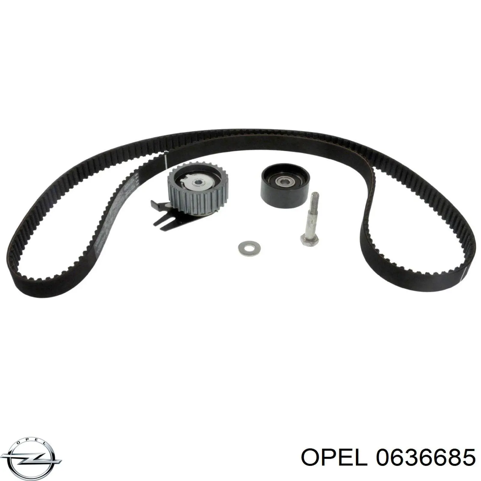 0636685 Opel rodillo, cadena de distribución