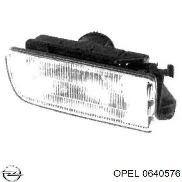 0640576 Opel palanca oscilante, distribución del motor