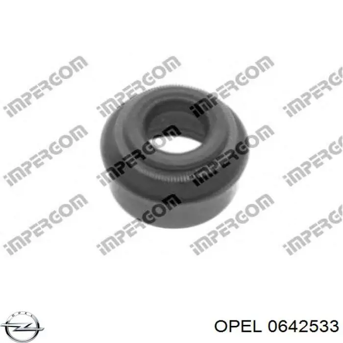 0642533 Opel sello de aceite de valvula (rascador de aceite Entrada/Salida)