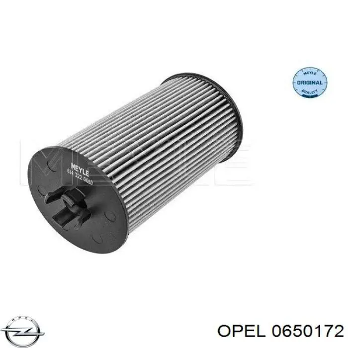 0650172 Opel filtro de aceite