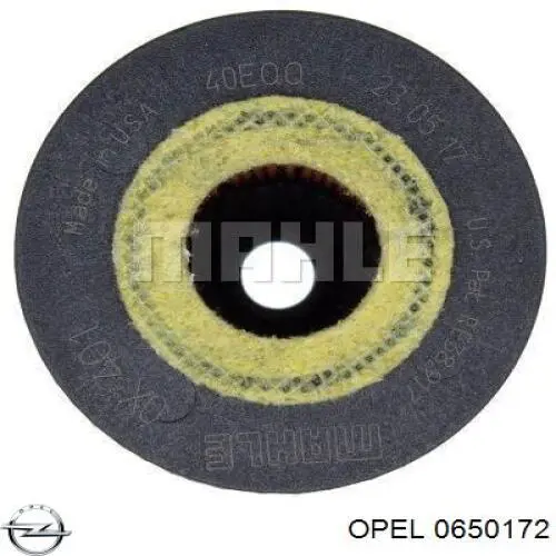 Filtro de aceite Opel Zafira P12