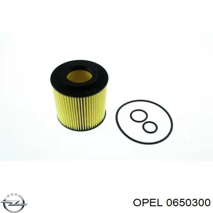 0650300 Opel filtro de aceite