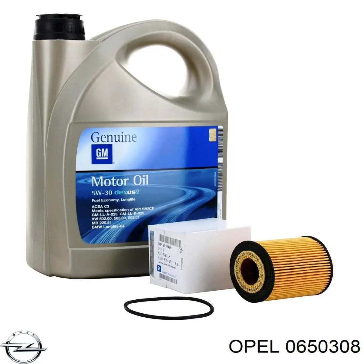 0650308 Opel filtro de aceite