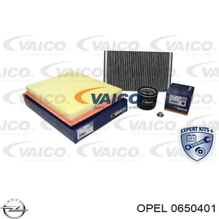 0650401 Opel Filtro aceite