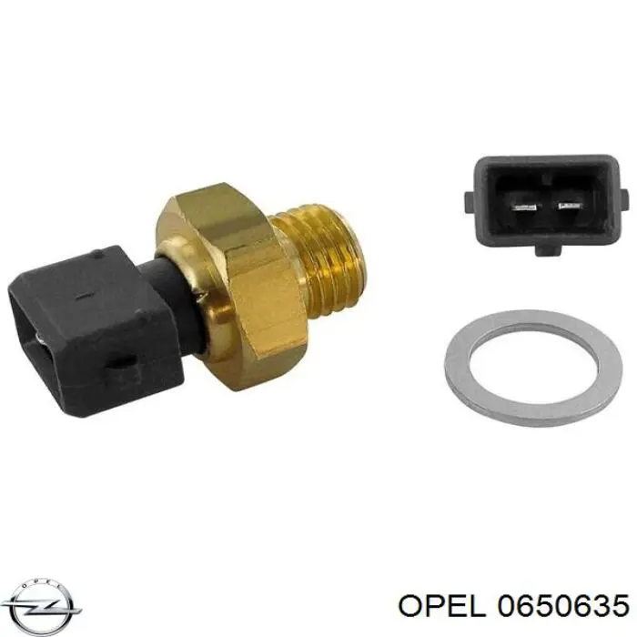 0650635 Opel sensor, temperatura del aceite