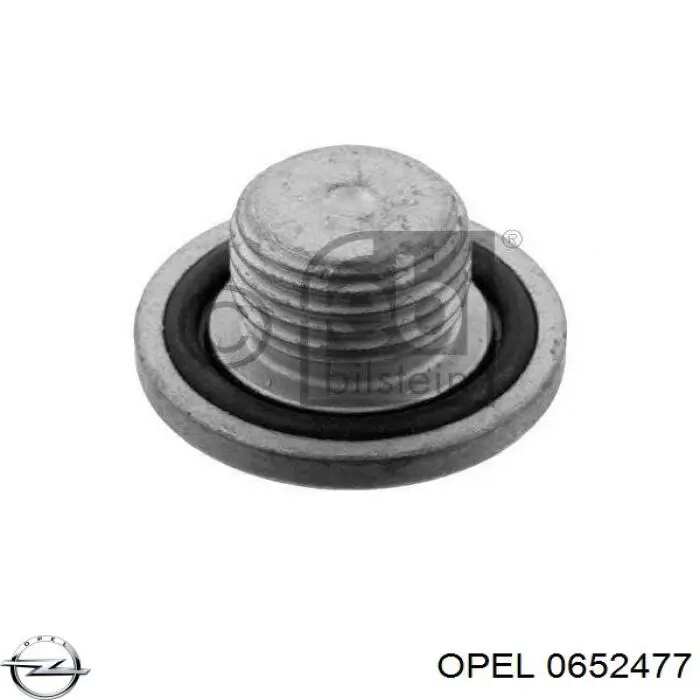 0652477 Opel tapón roscado, colector de aceite