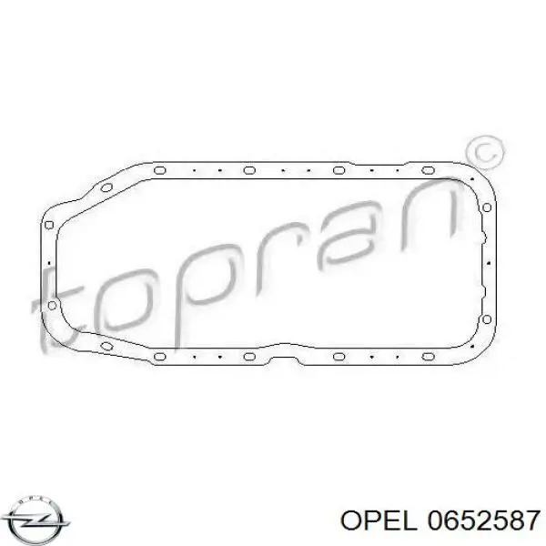 Comprar 0652587 Opel Junta del cárter