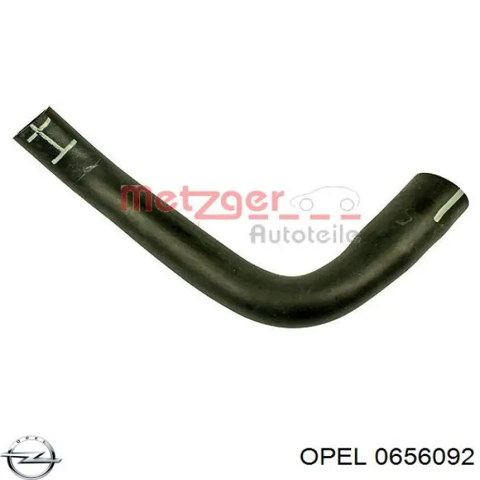 0656092 Opel tubo de ventilacion del carter (separador de aceite)