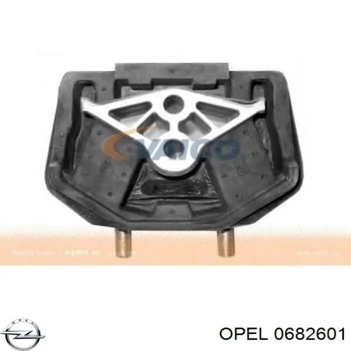 0682601 Opel soporte de motor trasero
