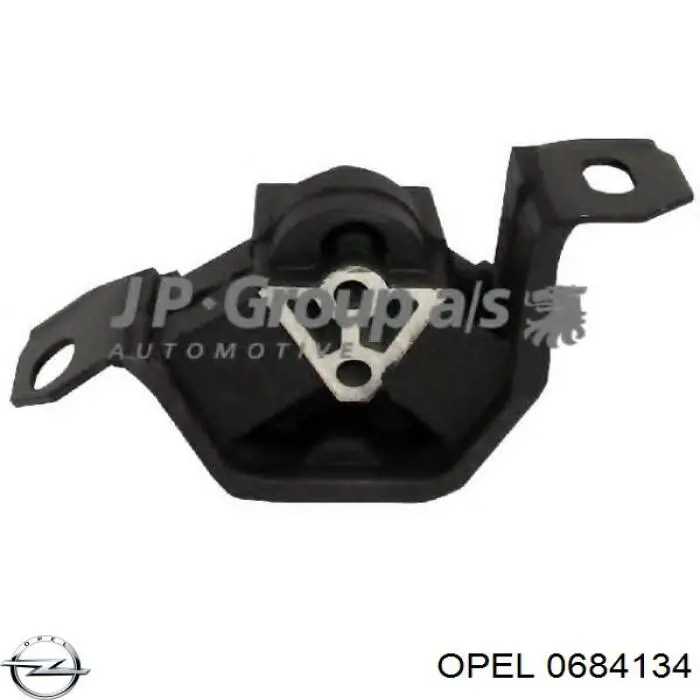 0684134 Opel soporte motor izquierdo