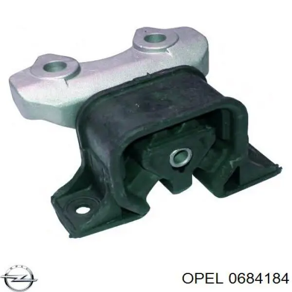 0684184 Opel soporte de motor derecho